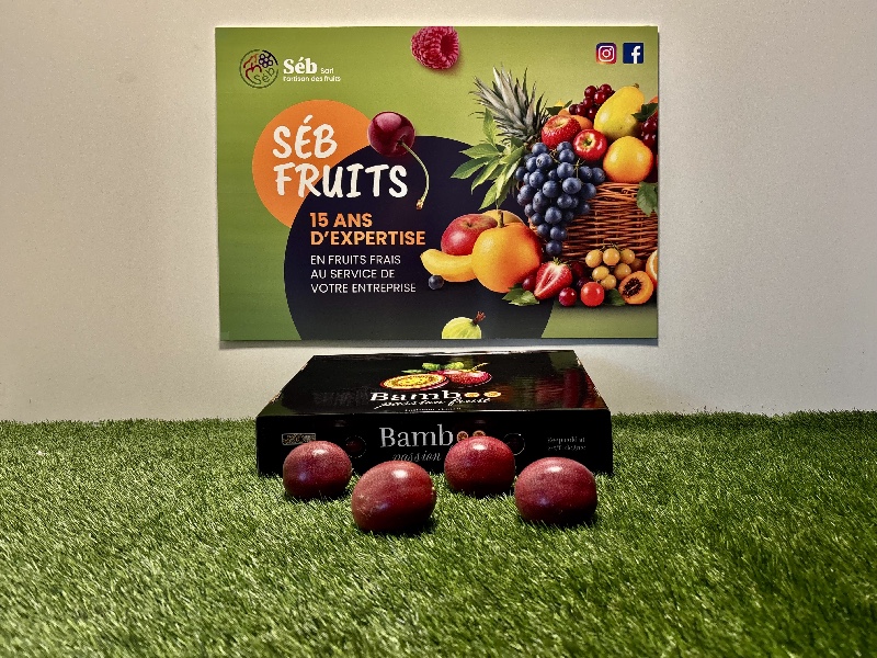Fruit de la passion brun